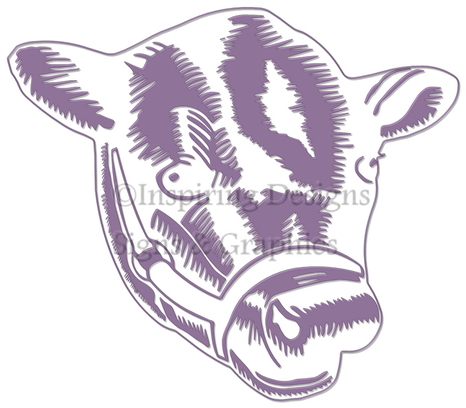 Calf Head Vector | The Designers Vault